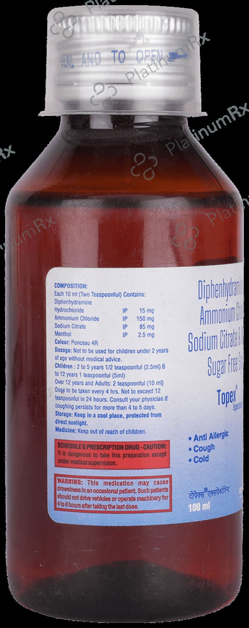 Topex Expectorant 100ml