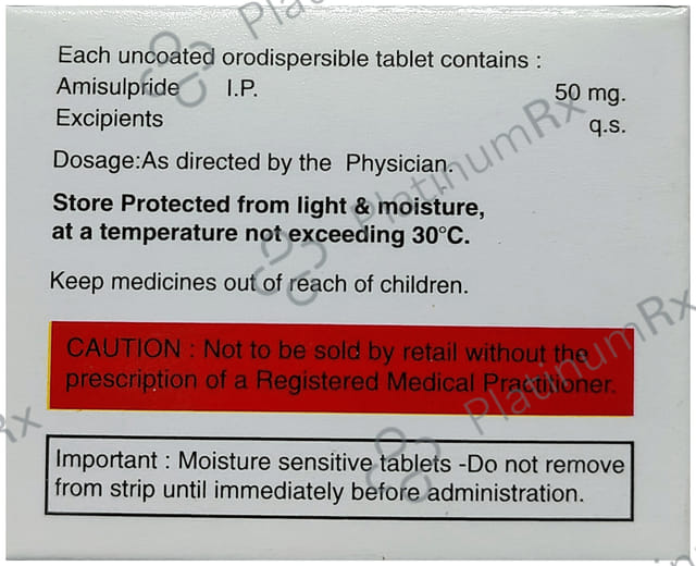 Sulpirise ODT 50mg Tablet 10s