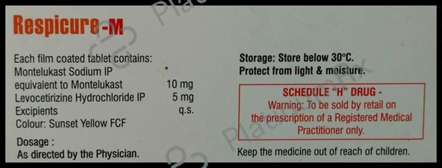 Respicure M 5/10mg Tablet 10s