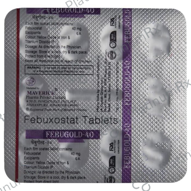 Febugold 40 Tablet