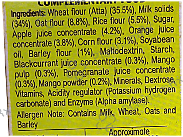 Nestle Cerelac Baby Cereal with Iron, Minerals & Vitamins - From 18 to 24 Months - 5 Grains & Fruits