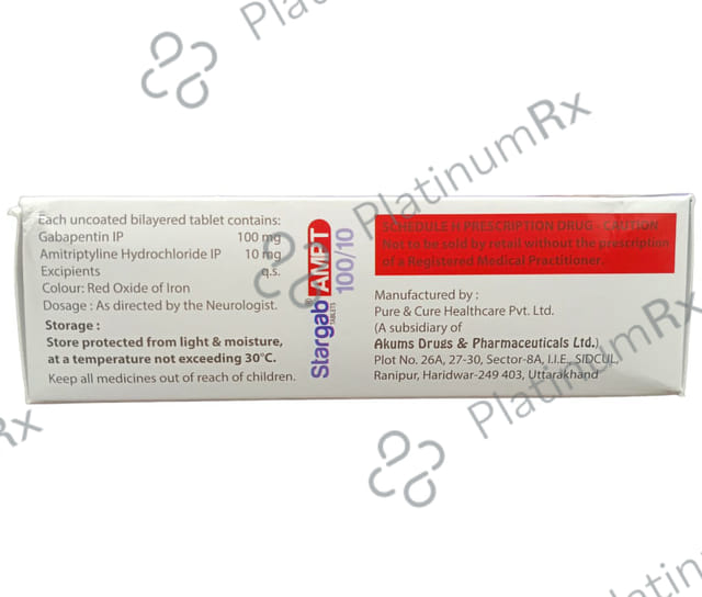 Stargab AMPT 100/10mg Tablet 10s
