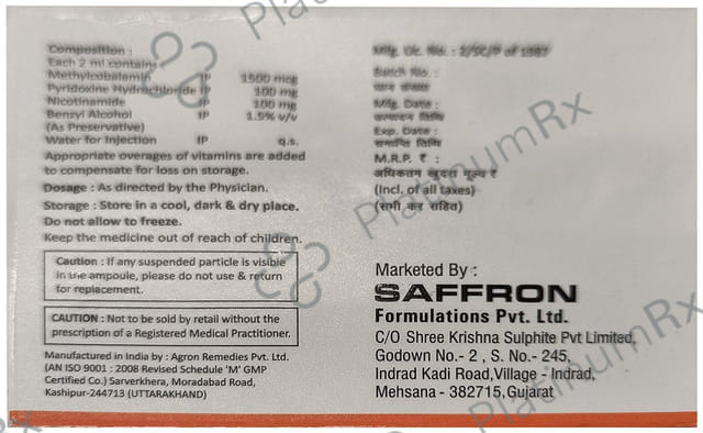 Benuvo Injection 2ml
