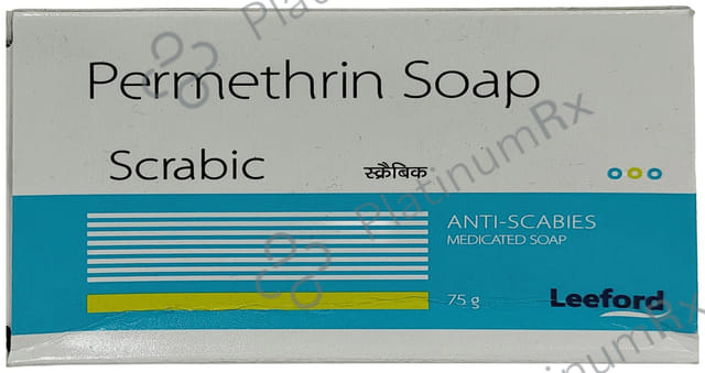 Scrabic 1% Soap 75gm