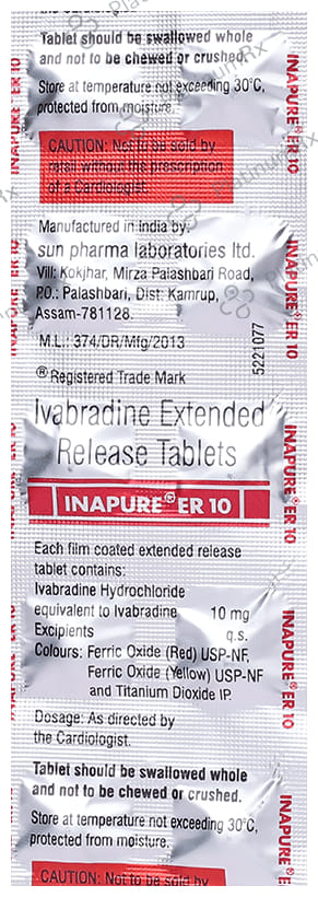Inapure 10mg Tablet ER 10s