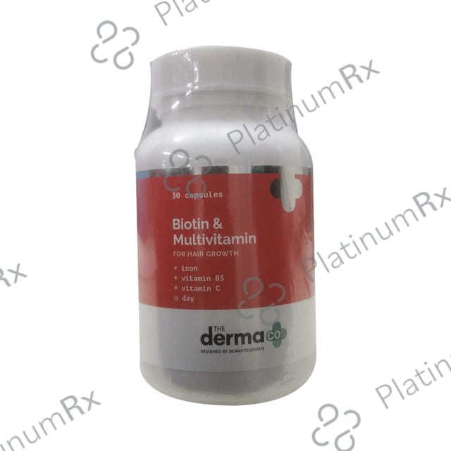 The Derma Co Biotin & Hair Vitamins Capsule