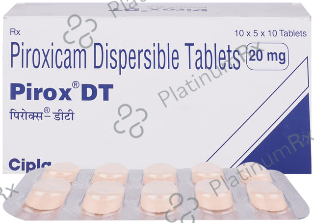 Pirox DT 20mg Tablet DT 10s