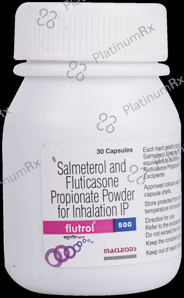 Flutrol 500/50mcg Capsule 30s