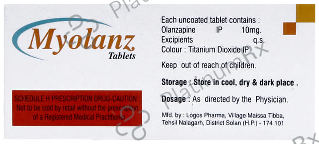Myolanz 10mg Tablet