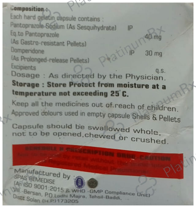 Alp DSR 30/40mg Capsule 10s