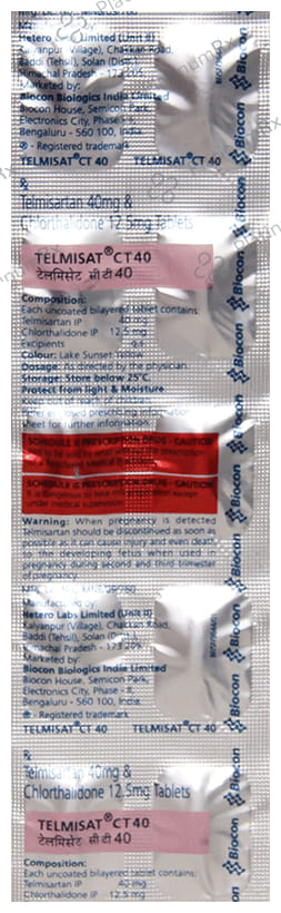 Telmisat CT 40 Tablet