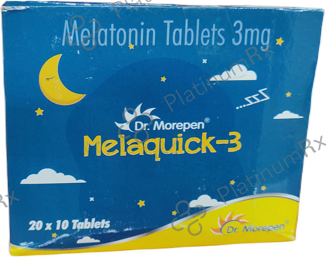 Melaquick 3mg Tablet 10s
