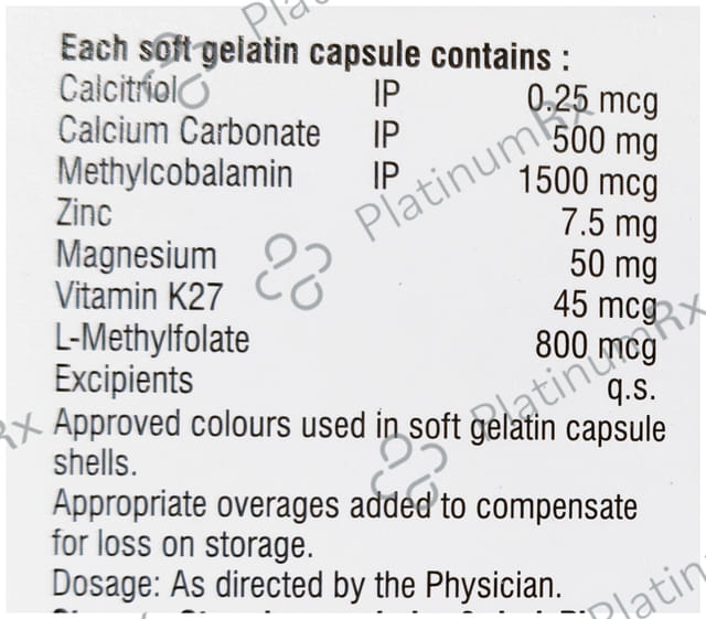 Calzevit Capsule 15s