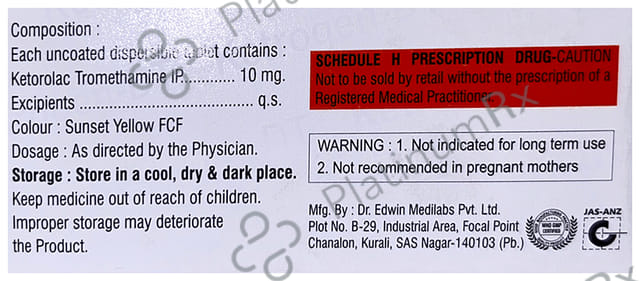 Ketrogen DT 10mg Tablet 10s