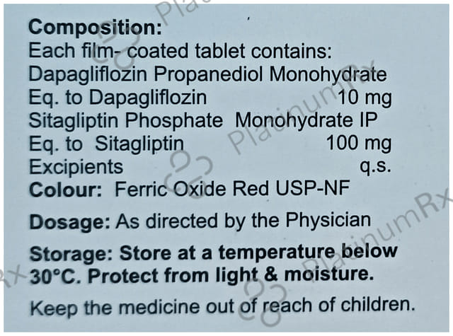 Sitangle D 10/100mg Tablet 10s