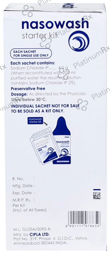 Nasowash 4gm Starter Kit 1s