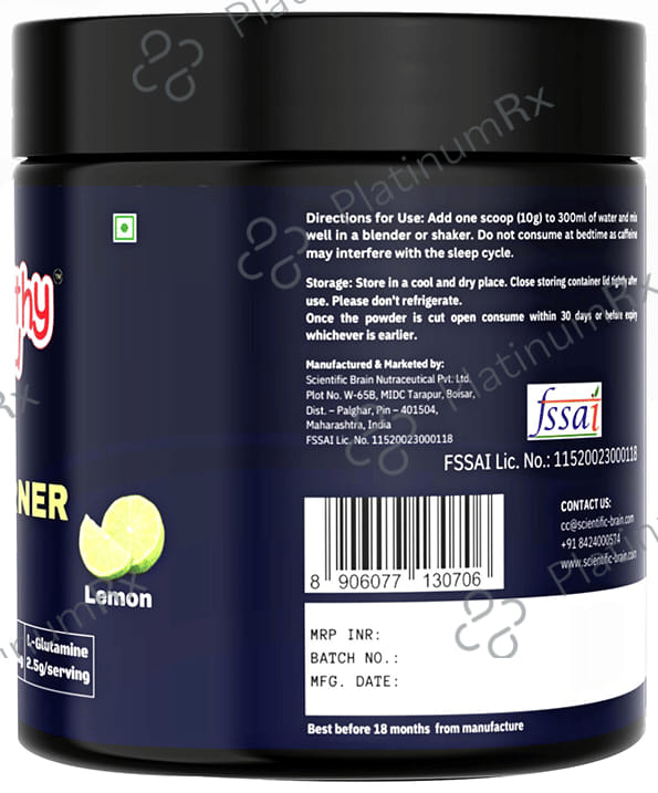 Healthy You Fat Burner Powder Lemon