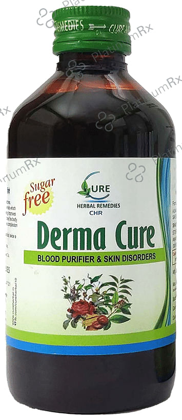 Cure Herbal Remedies Derma Cure Syrup Sugar Free 500 ml