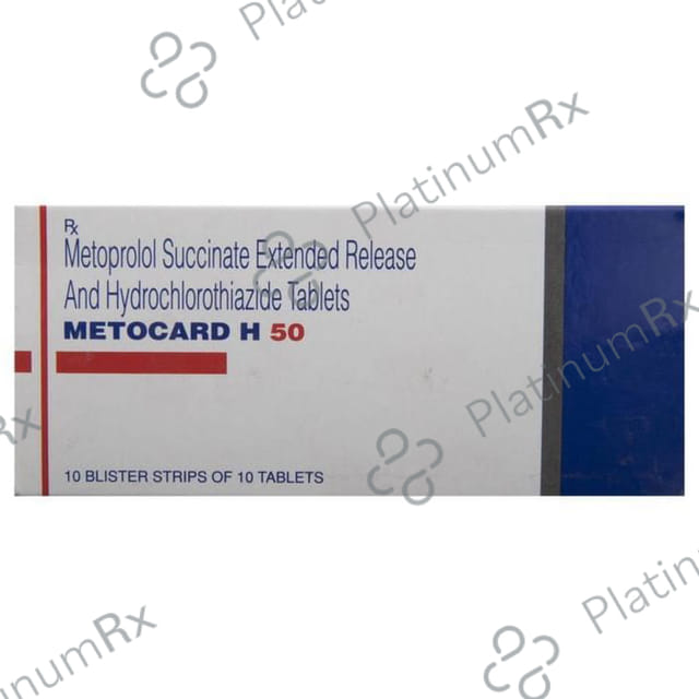 Metocard H 12.5/50mg Tablet ER 10s