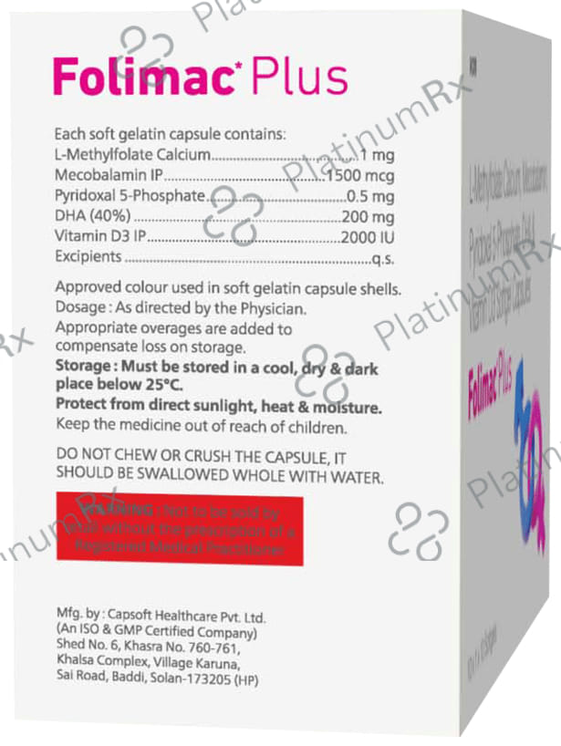 Folimac Plus Softgel Capsule