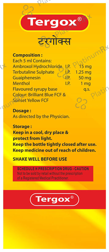 Tergox Syrup 100 ml
