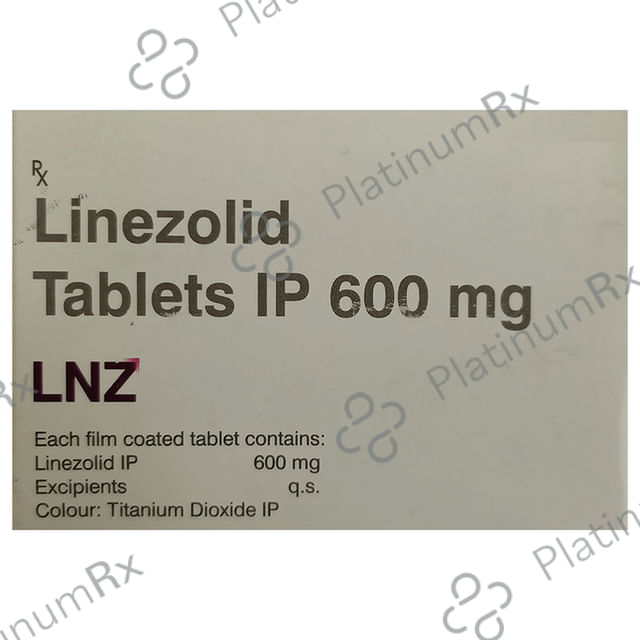 LNZ 600mg Tablet 10s