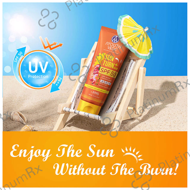 Ayouth Veda Sun Turn + SPF 50 Cream 100ml