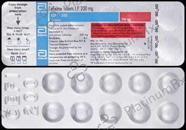 Cefi 200mg Tablet 10s