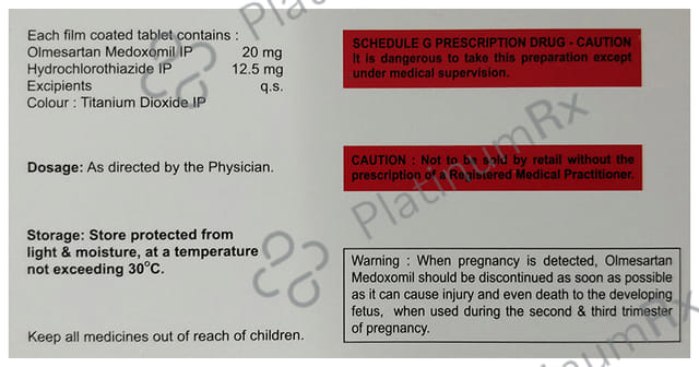 Olmecaid-H 20 Tablet