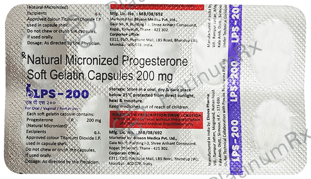 LPS 200 Soft Gelatin Capsule