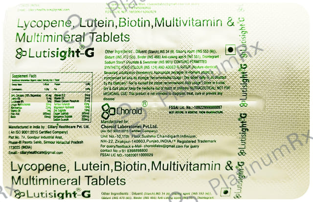 Lutisight-G Tablet