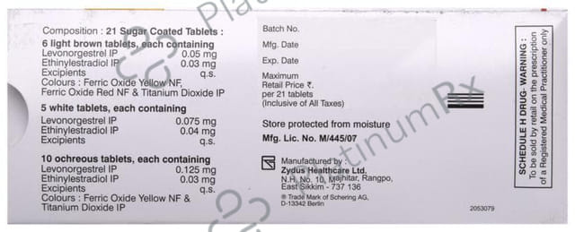 Triquilar Kit 0.03/0.05mg Tablet 21s