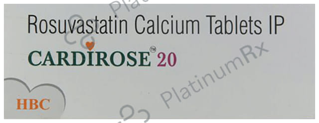 Cardirose 20mg Tablet 10s