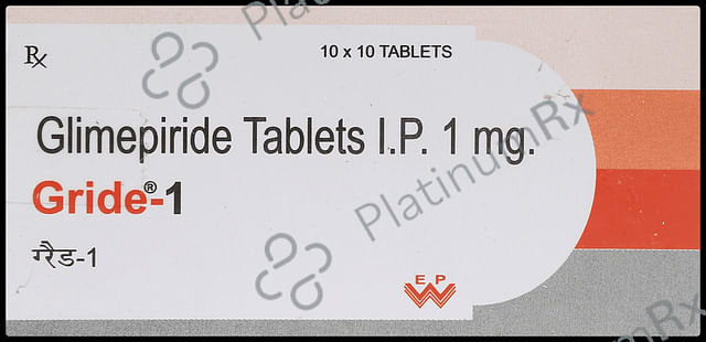 Gride 1mg Tablet