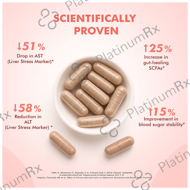 Dr. Morepen Milk Thistle+ - With Silymarin for Liver Health & Digestion - Capsule