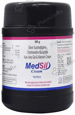 Medsil Cream 500 Cream