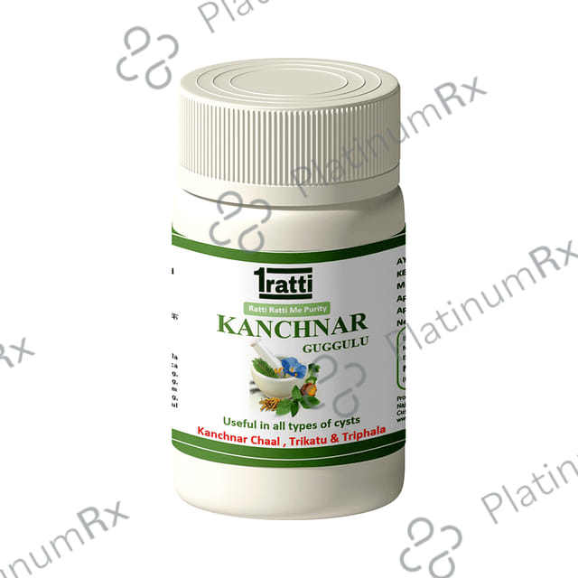 1ratti Kanchnar Guggulu Tablet 120 tablets