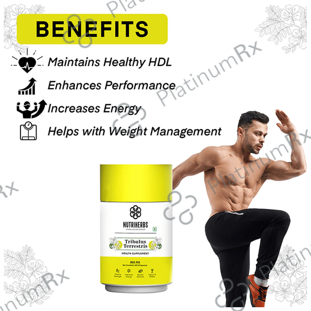 Nutriherbs Tribulus Terrestris 800mg Capsule