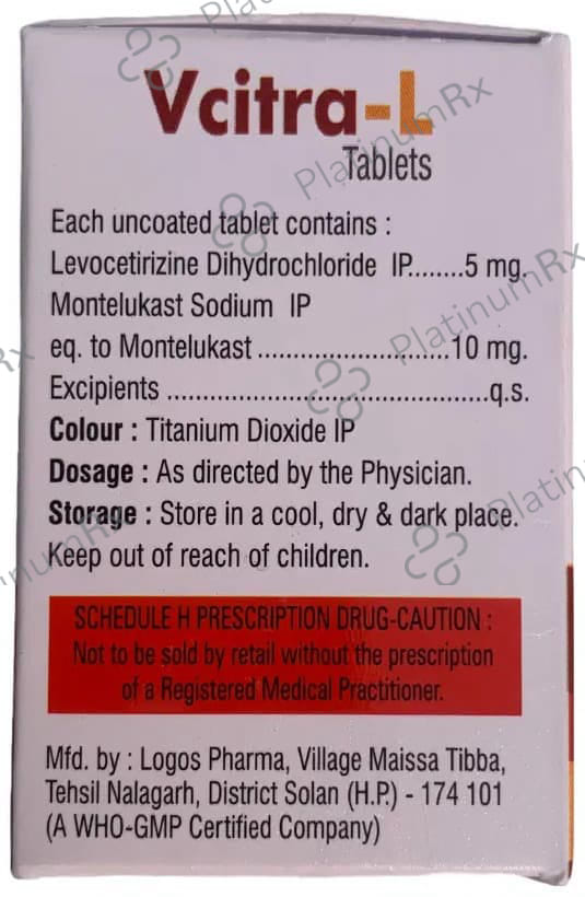 Vcitra-L Tablet 15 Tablet