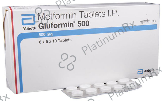 Gluformin 500mg Tablet 10s