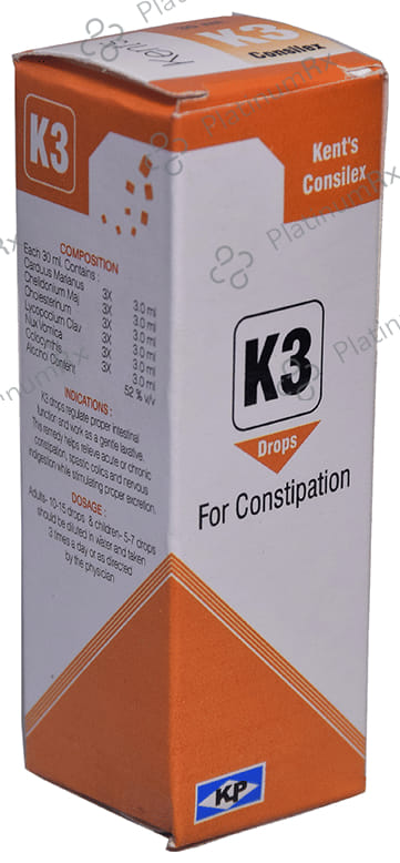 Kent's K3 Constipation Oral Drops