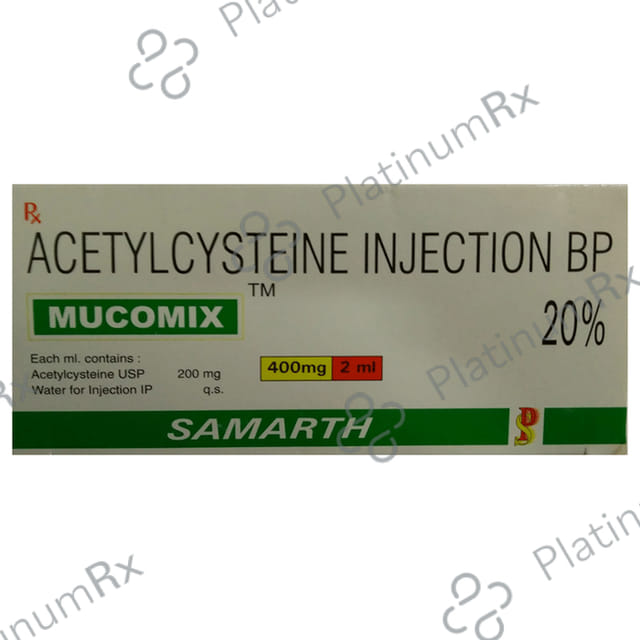 Mucomix 20% Injection 2ml