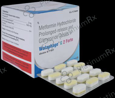 Walaphage G2 Forte 2mg/1000mg Tablet
