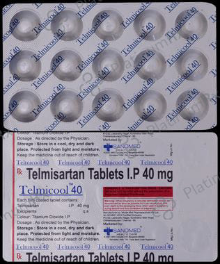 Telmicool 40mg Tablet 15s
