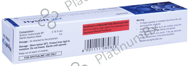 Hysoft 0.18% Eye Gel 10gm