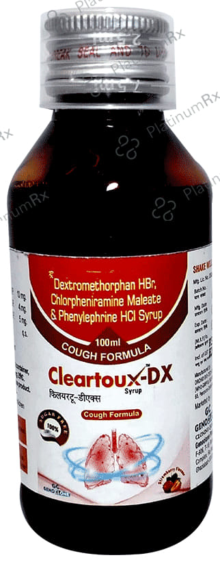 Cleartoux DX Strawberry Syrup 100ml