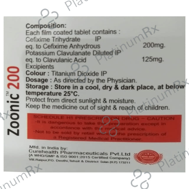 Zoonic 200 Tablet