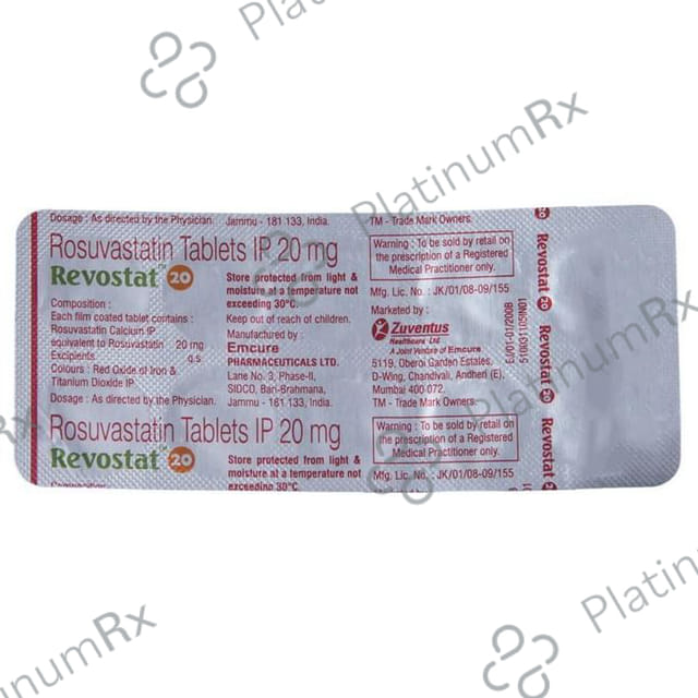 Revostat 20 Tablet