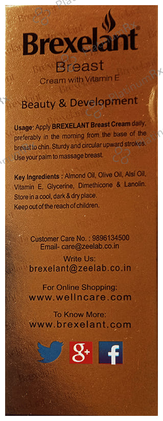 Brexelant Cream with Vitamin E (60gm Each) 2 Tubes
