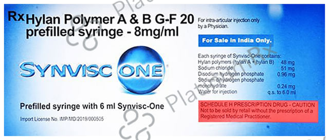 Synvisc Hylan GF 20mg Injection 2ml